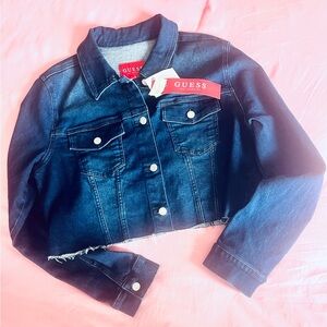 GUESS Women's Blue Denim Jacket